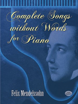 cover image of Complete Songs without Words for Piano